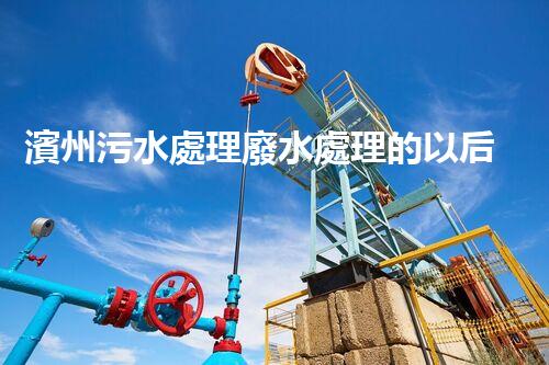 濱州污水處理廢水處理的以后之路？